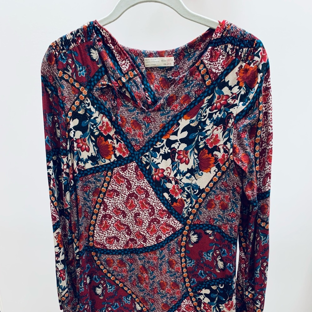 Girls Zara Long Sleeve Dress